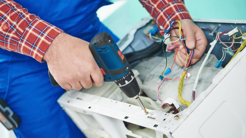 Sultangazi Fujitsu Fujitsu çamaşır makinesi kart tamiri – Su almama arızası orijinal parça ile giderildi. - Teknik servis örneği